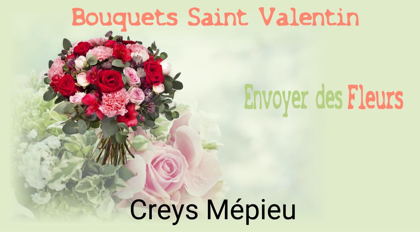 Roses de Saint-Valentin livrées à Creys-Mépieu