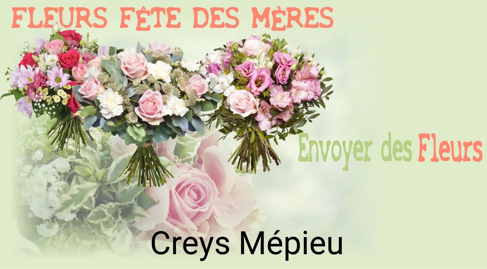 Bouquet de Fête des Mères livré à Creys-Mépieu